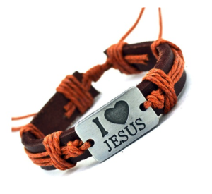 bracelet-cuir-veritable-i-love-jesus-corde